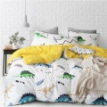 100% organic cotton dinosaur pattern removable duvet cover  weighted blanket for kids